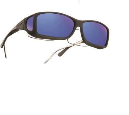 Cocoons Wide Line Ml Fitover Black Frame/Blue Mirror Lens