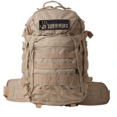 12 Survivors Tactical Backpack Tan