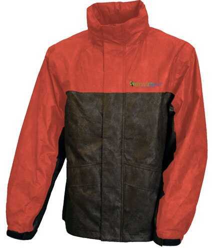 Envirofit Reflective Two Tone Rain Jacket Red/Black Med