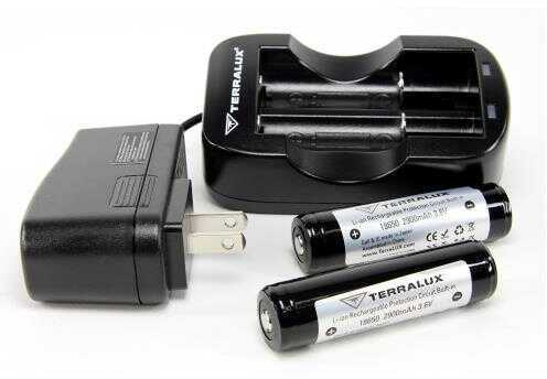 Terralux 18650 Batteries And Charger Kit