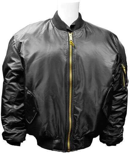 Humvee Ma1 Flight Jacket - Black - Medium