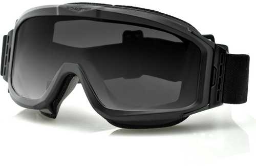 Bobster Alpha Ballistics Goggles Z87-Black Frame-2 Lenses