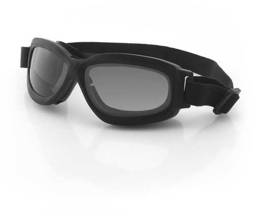 Bobster Bravo 2 Ballistic Goggle-Blk Frame-3 Anti-fog Lenses