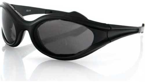 Bobster Foamerz Sunglass Black Frame Anti-fog Smoked Lens