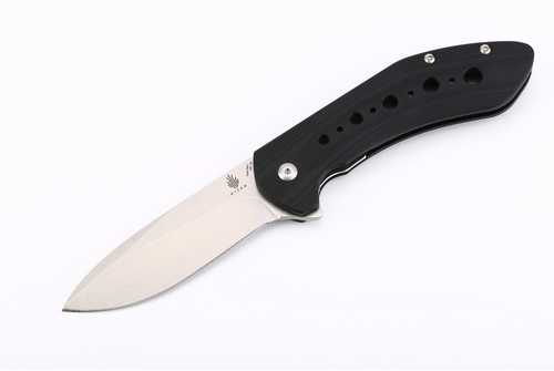 Kizer V4479A1 Kala Folder 3.74 in Blade Black G-10 Handle