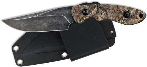 ABKT Elite Predator Fixed 3.5 in Blade Mossy Oak Handle