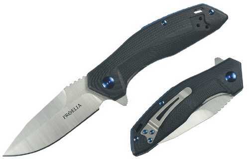 Proelia TX050 Folder 3.5 in Blade Black G-10 Handle