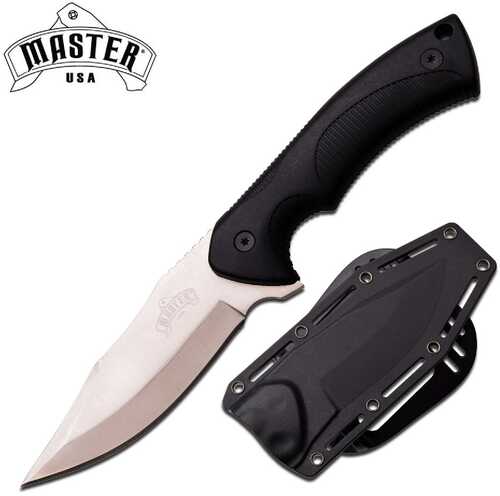 Master Fixed 4.0 in Blade Black Nylon Fiber Handle