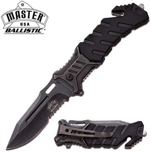 Master Assisted 3.5 in Blade Nylon Fiber Handle