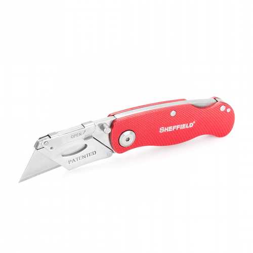 Sheffield Ultimate Utility Folder 2.5 in Blade Red Aluminum