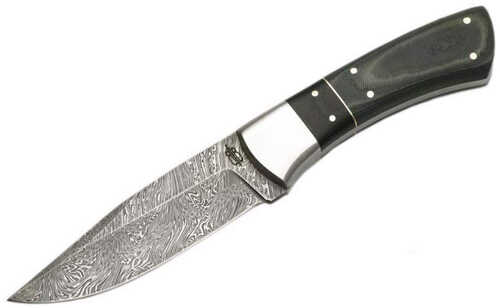 BucknBear Mean Fighter Fixed 3.75in Blade Green Micarta Hndl