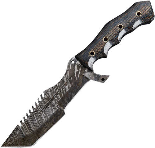 BucknBear Tanto Tracker Fixed 6.0 in Blade G-10 Handle