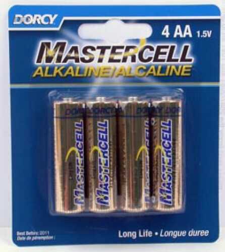 MASTERCELL ALKALINE AA 4 BATTERIES