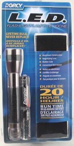 Dorcy Led Flashlight W/Optic 2Aa Batt 41-4220