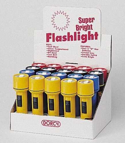 Dorcy Flashlight 20 Piece Display No Batteries 2D