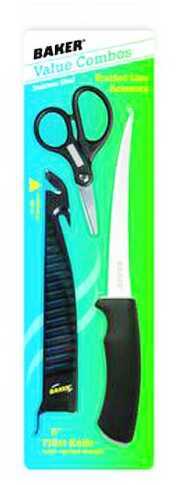 Baker Value Combo Pack-6 In Fillet Knife & Scissors