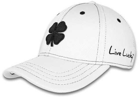 Black Clover Premium 1 Golf Hat L/Xl White