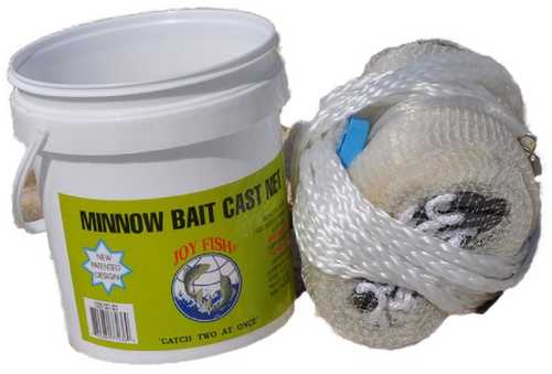 Joy Fish Cast Net - Minnow 6 Foot Radius