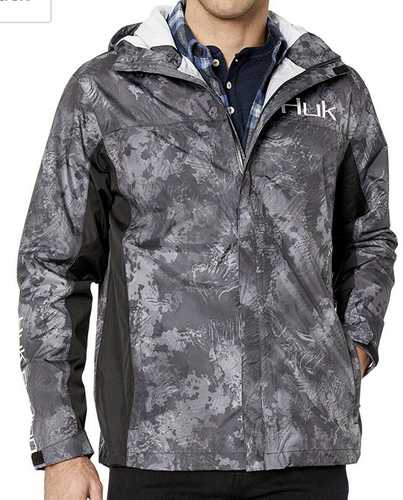 Huk Camo Packable Jacket XX Large, Model: H4000018-075-XXL