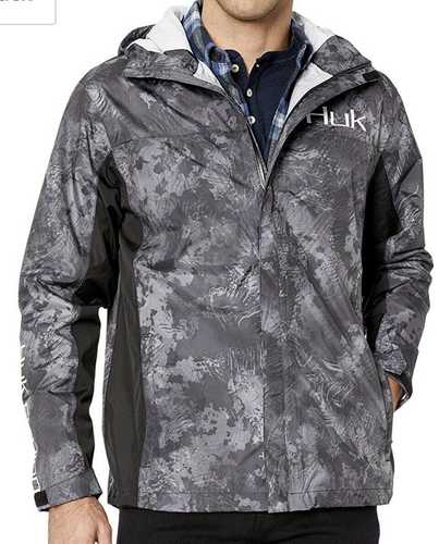 Huk Camo Packable Jacket Large, Model: H4000018-075-L