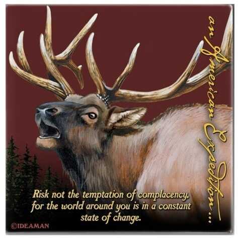 American Expedition Square Coaster - Elk