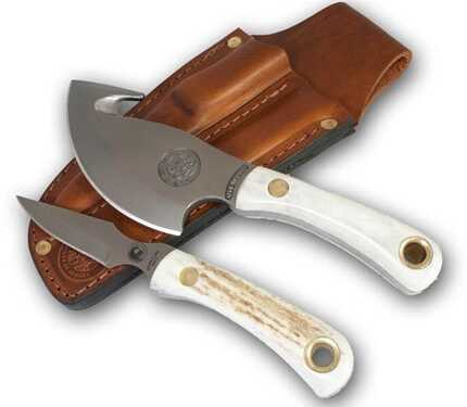 Knives Of Alaska Light Hunter Knife Combo Set Stag