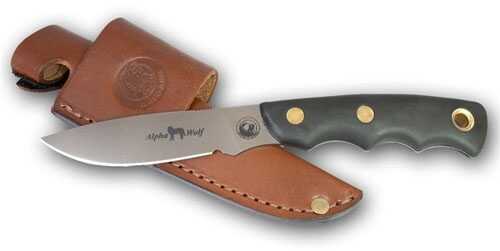 Knives Of Alaska Alpha Wolf Fixed Knife S30V Suregrip