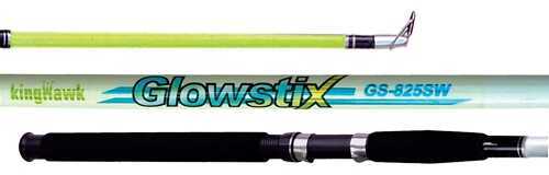 King Hawk Gs Glowstix Spinning Rod 12'0 In. 2Pc Medium Heavy Gs-1227SR/G