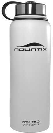 Aquatix Large Mouth 41 Oz Water Bottle White Lighting A00438