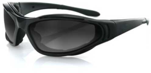 Bobster Raptor II Interchange Sunglasses Black Frame 3 Lenses