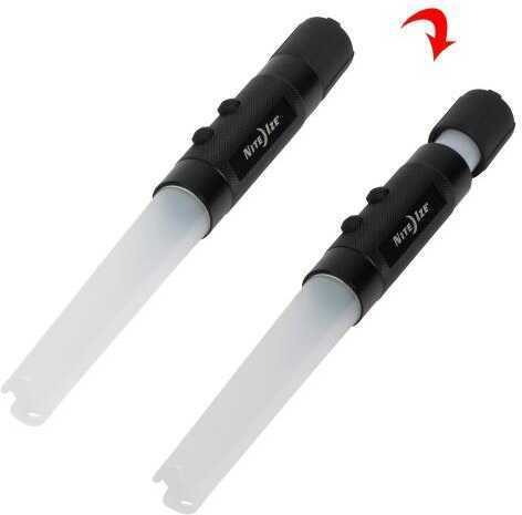 Nite Ize 3-in-1 LED FlashStick Black w/Red Cone