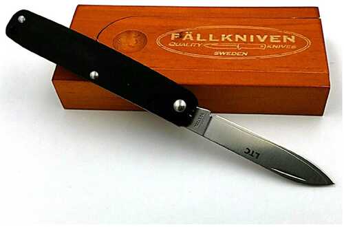 Fallkniven LTC Folder 2.2 in Satin Blade Black Aluminum Handle