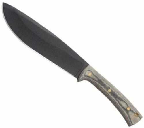 Condor Solobolo Fixed Plain Edge Knife w/Leather Sheath 8 In