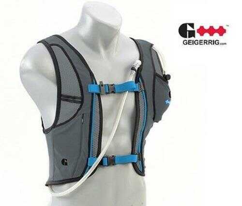 Geigerrig Rig Cadence Hydration System 50oz Gray/Blue Sm/Med