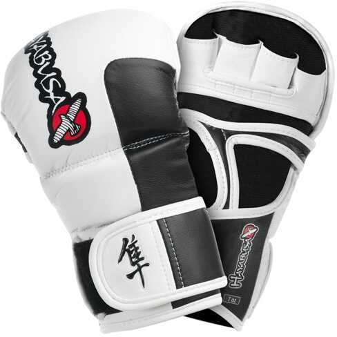 Hayabusa Tokushu 7Oz Hybrid Gloves Smoke White Lg