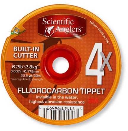 Scientific Anglers Premium Fluorocarbon Tippet Fw/Sw 4X