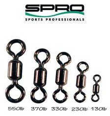 SPRO Power Swivels Black SZ-2 10Pk