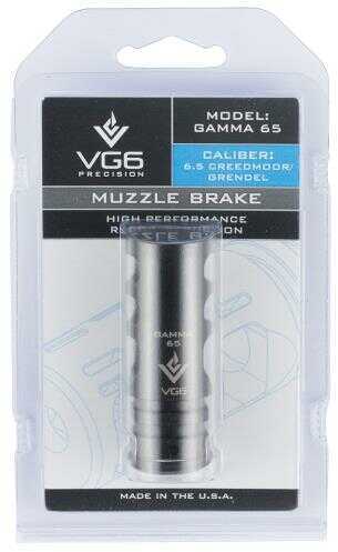 Gamma 65 Muzzle Brake 6.5 Creedmoor 5/8-24 SS Black