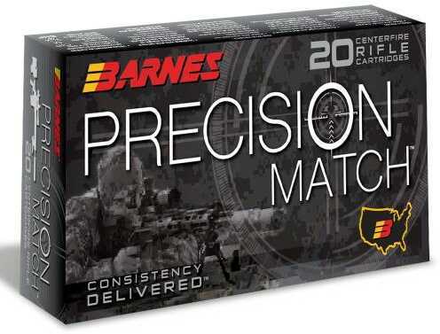 6mm Creedmoor 112 Grain Jacketed Hollow Point 20 Rounds Barnes Ammunition