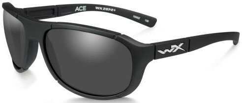 Wiley X ACACE01 Ace Eye Protection Smoke Gray Lens Black Matte