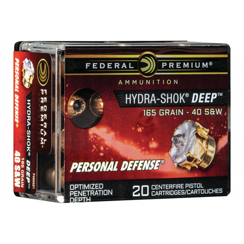 FED PREM 40SW 165G HS DEEP JHP 20B