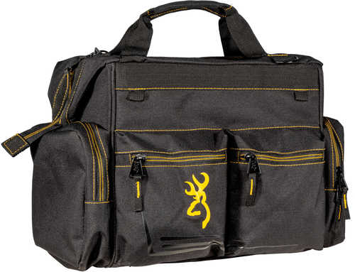 Browning 121095899 Shooting Bag Black & Gold