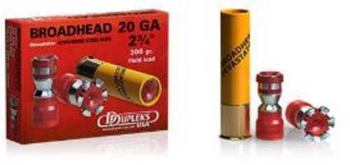 20 Gauge 2-3/4" Lead Slug  N/a 5 Rounds Ddupleks USA Shotgun Ammunition