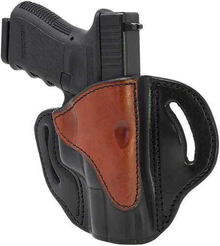 1791 Gunleather BH21BLBR BH2.1 for Glock 17; S&W Shield; Springfield XD9 Steerhide Black/Brown