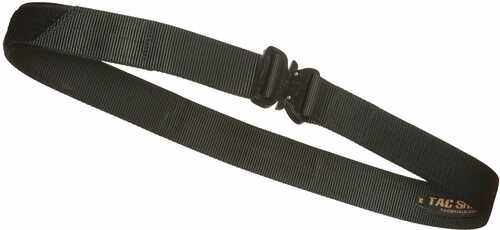 TACSHIELD (Military Prod) -Tactical Gun Belt With Cobra Buckle 42"-46" Webbing Black Xl 1.75" Wide