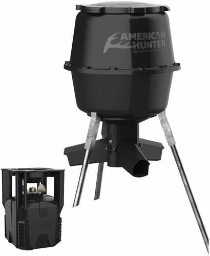 AMERICAN HUNTER GAME FEEDER 225# TRIPOD Model: AH-225XDE