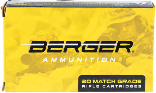 Berger Bullets Tactical 6.5 Creedmoor 130 Gr Hybrid Open Tip Match 20 Bx/ 10 Cs