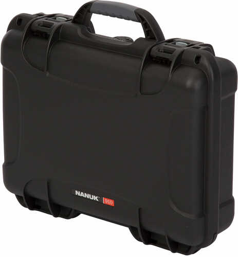 NANUK (PLASTICASE Inc)   910 Case With Foam Medium Polyethylene Black