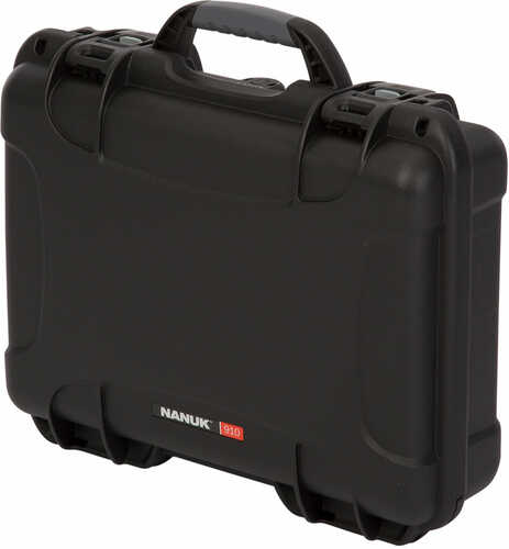 Nanuk 910 for Glock Compatible 2 Up Pistol Case Black Polyethylene