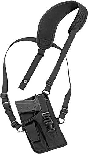 Grovtec US Inc Trail Pack Holster Black Shoulder 4.5-5" Lg Auto Right Hand